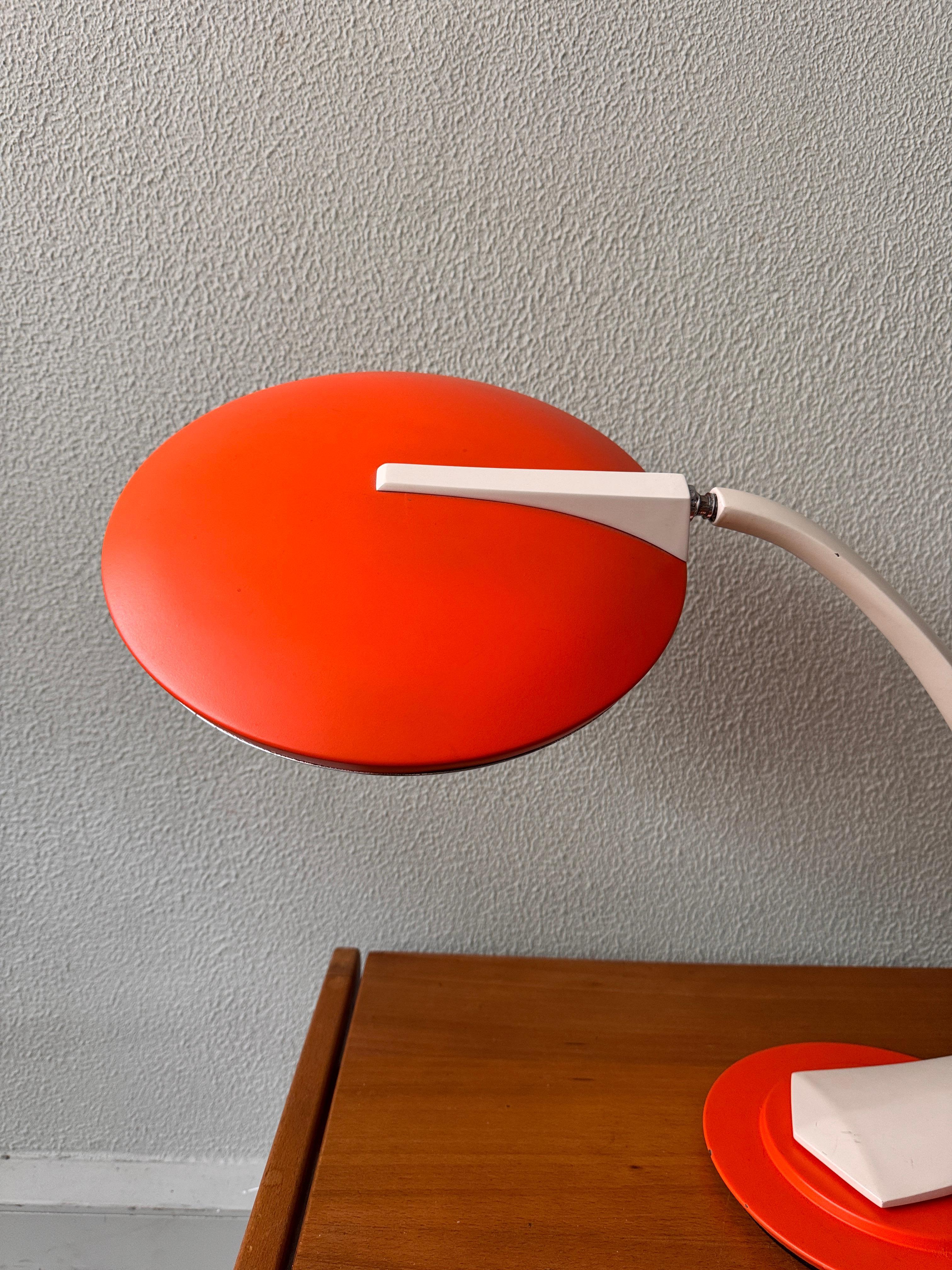 BOOMERANG 2000 Desk Lamp by Luis Perez de la Oliva for Fase Madrid, 1960's Spain For Sale 3