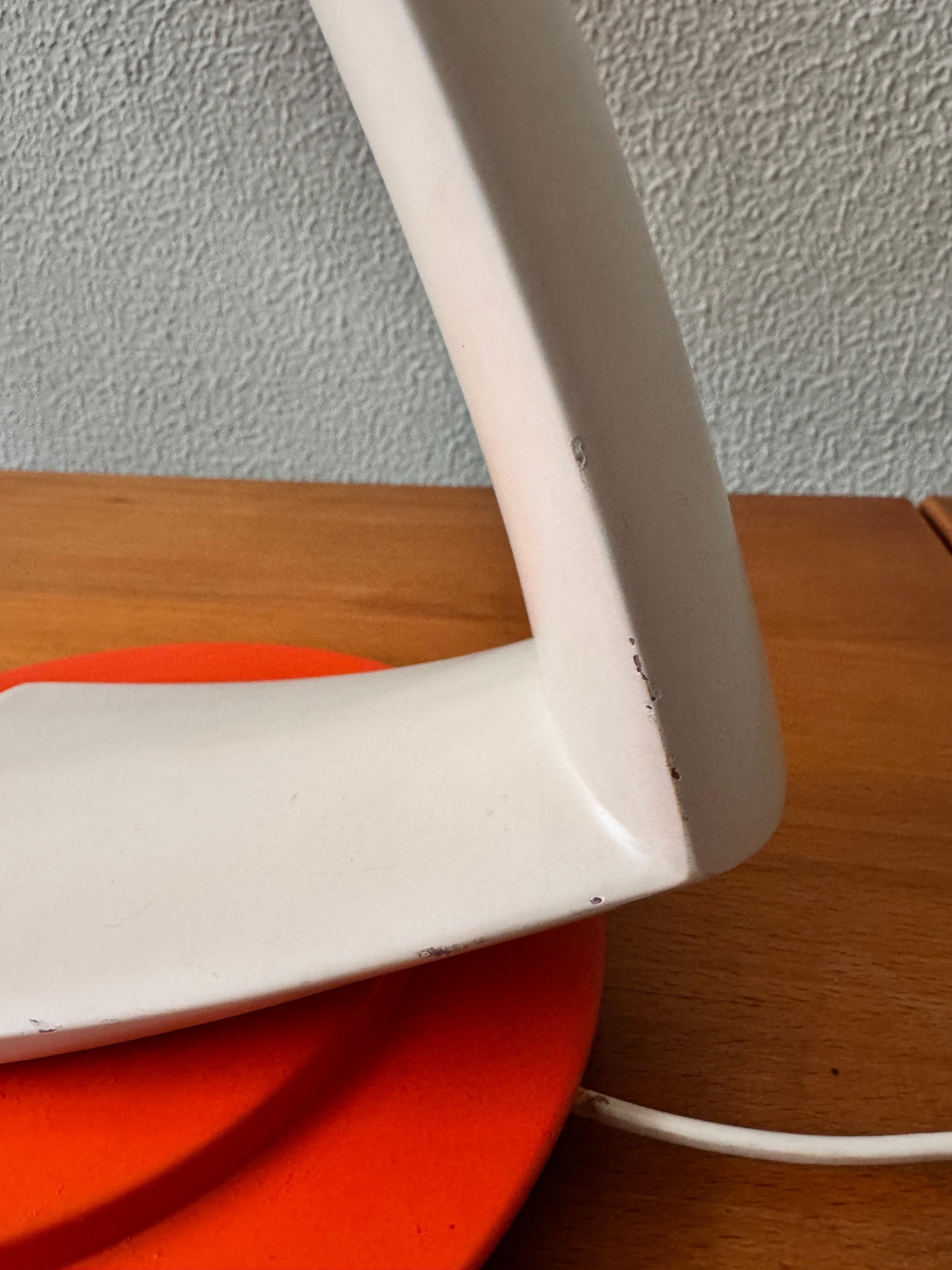 BOOMERANG 2000 Desk Lamp by Luis Perez de la Oliva for Fase Madrid, 1960's Spain For Sale 6