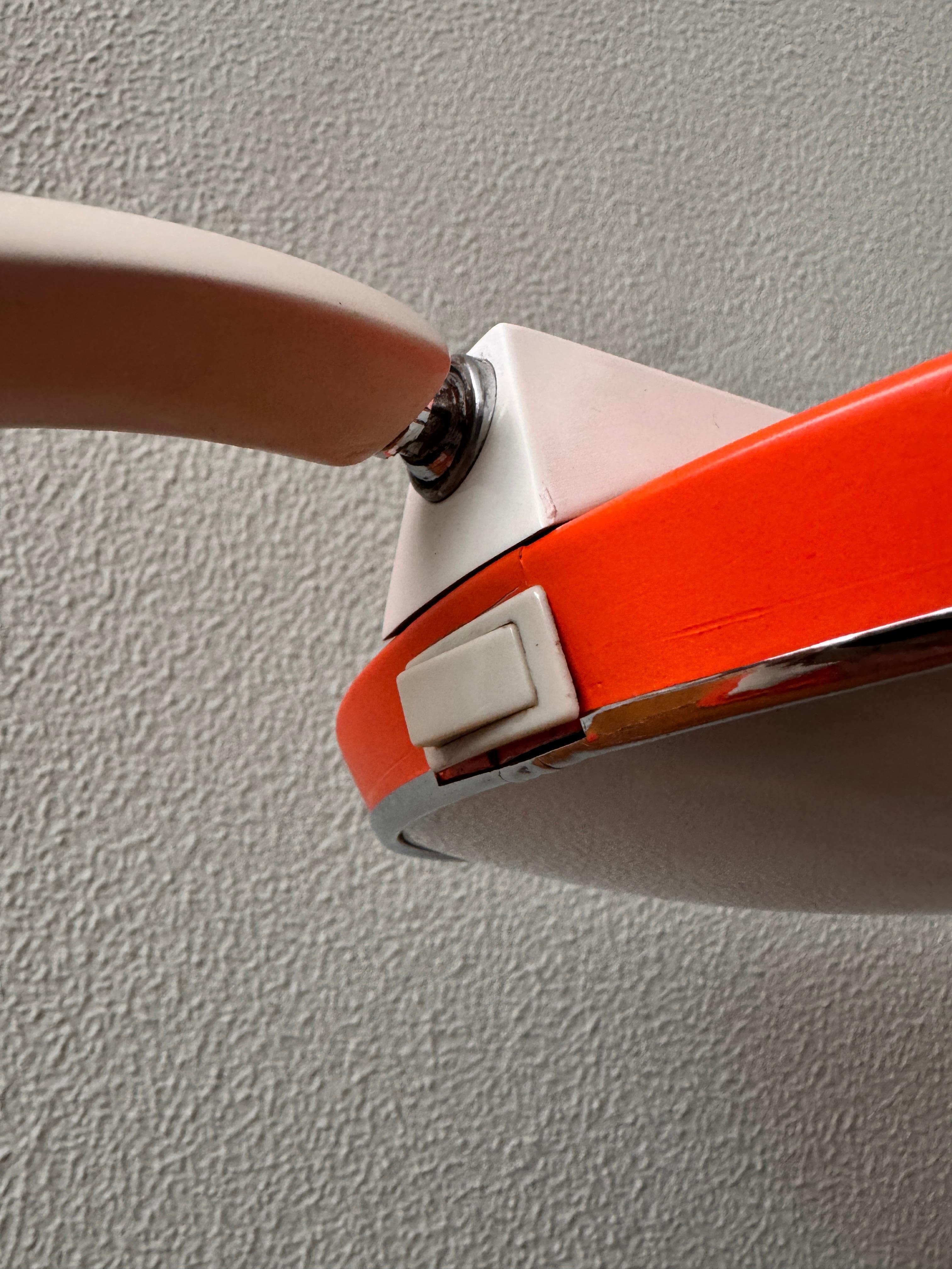 BOOMERANG 2000 Desk Lamp by Luis Perez de la Oliva for Fase Madrid, 1960's Spain For Sale 11