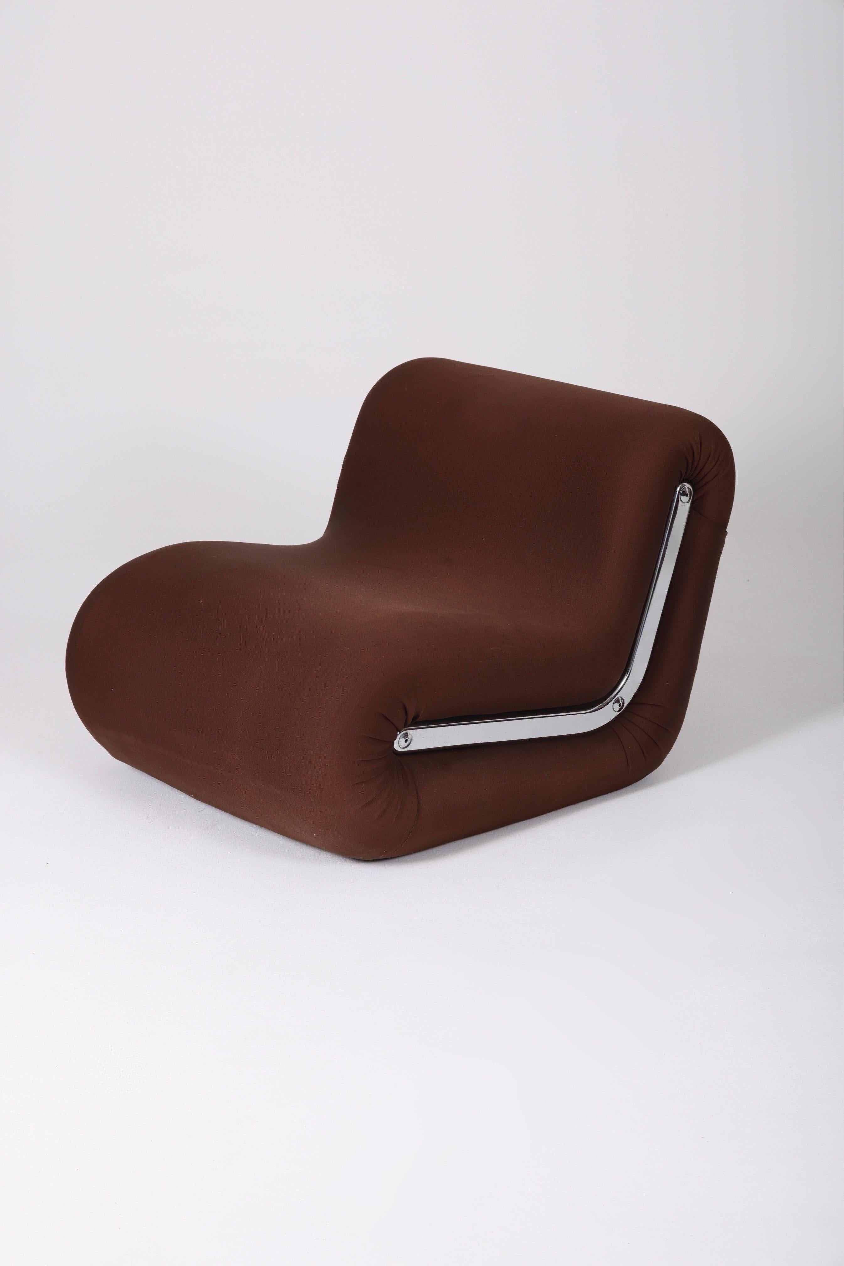 Boomerang Armchair by Rodolfo Bonetto, 1960s, Italy For Sale 1