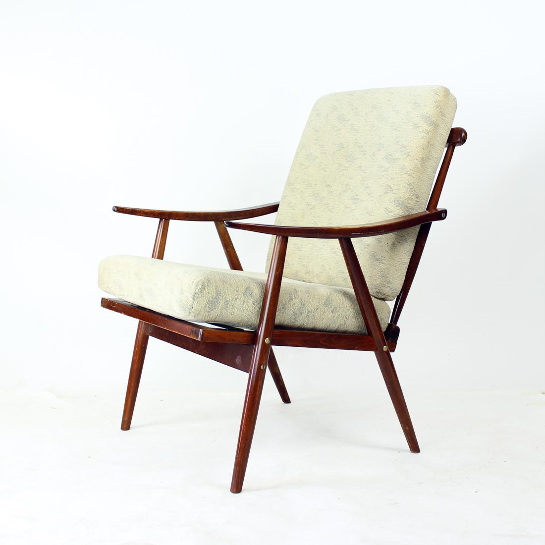 Boomerang-Sessel von Ton, Tschechoslowakei 1960er Jahre (Moderne der Mitte des Jahrhunderts) im Angebot