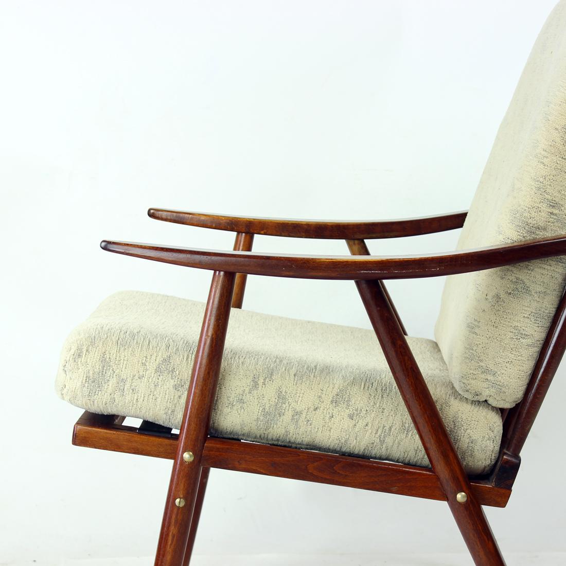Boomerang-Sessel von Ton, Tschechoslowakei 1960er Jahre im Zustand „Gut“ im Angebot in Zohor, SK