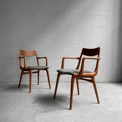 Boomerang Armchairs by Alfred Christiansen for Slagelse Møbelvaerk