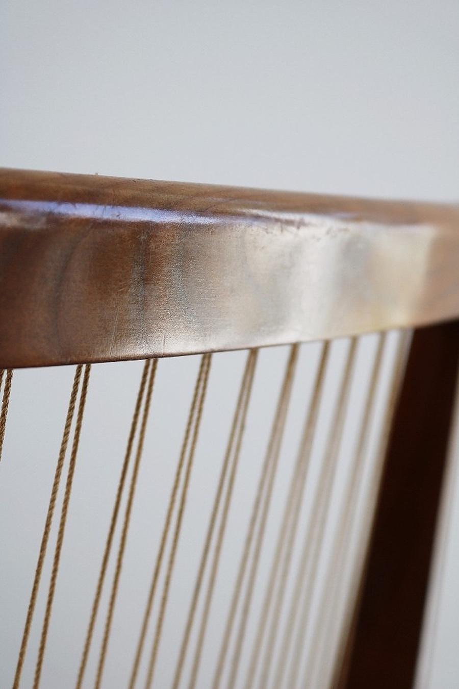 Brass Boomerang Chair by Hans Mitzlaff for Eugen Schmidt Soloform