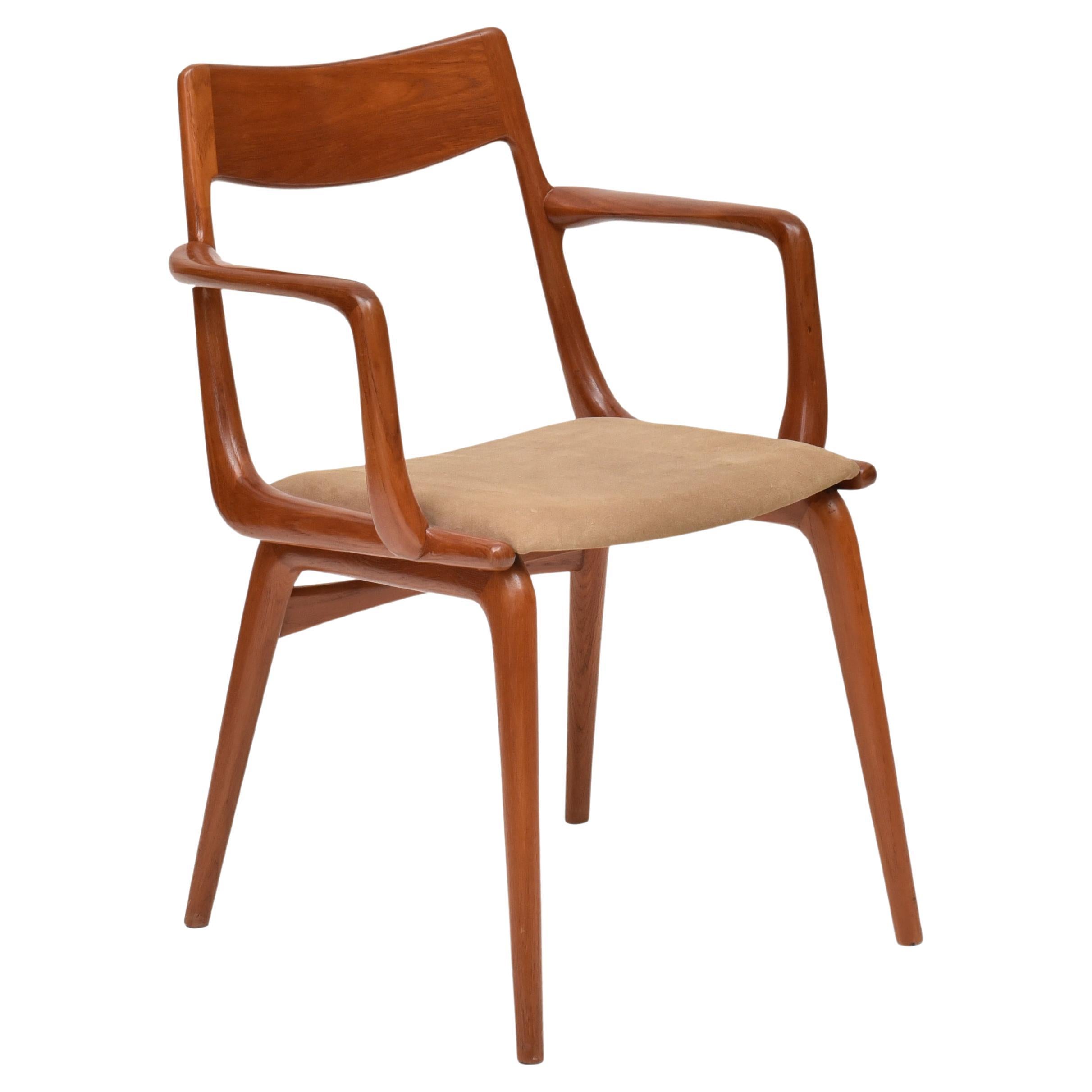 Boomerang Chair in Salmwood by Alfred Christensen for Slagelse Møbelværk