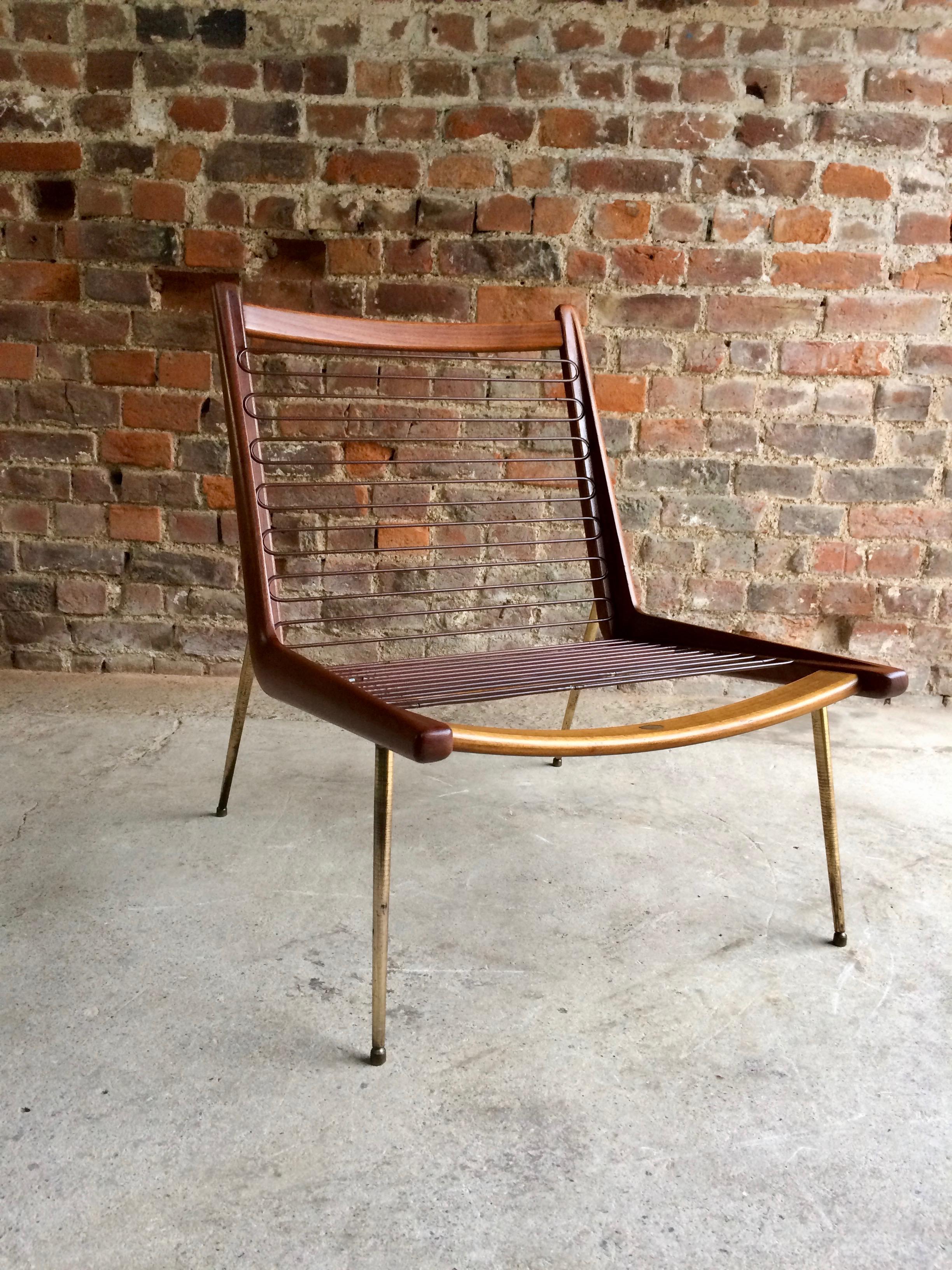 Boomerang Chair Peter Hvidt & Orla Molgaard Nielsen by France & Son 1950s  2