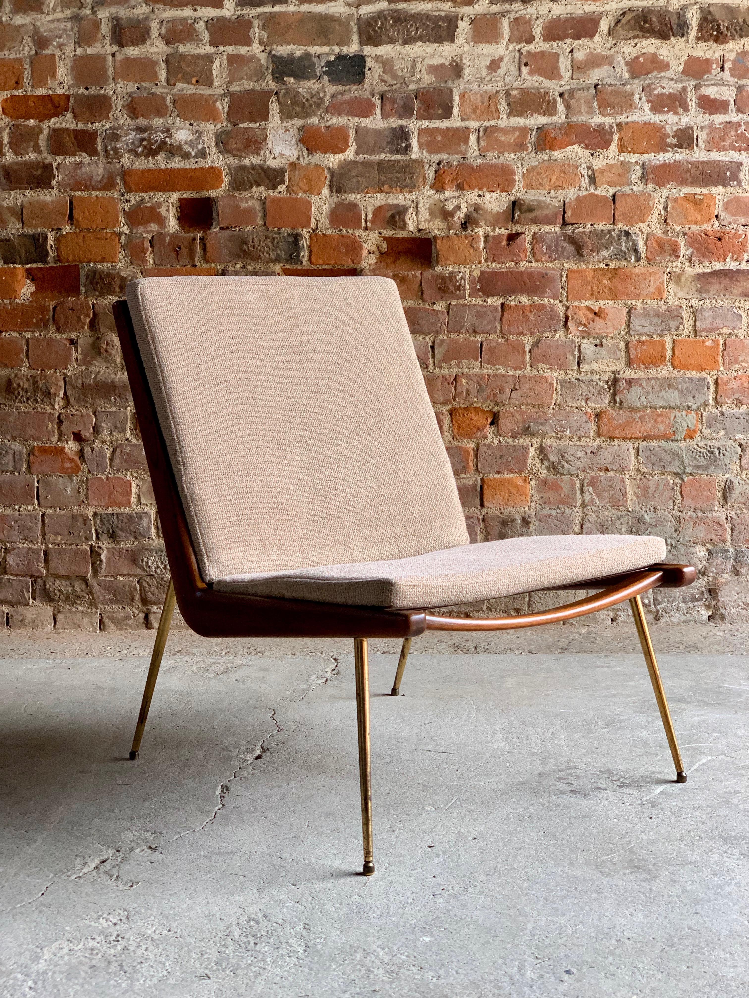 Danish Boomerang Chair Peter Hvidt & Orla Molgaard Nielsen by France & Son 1950s 