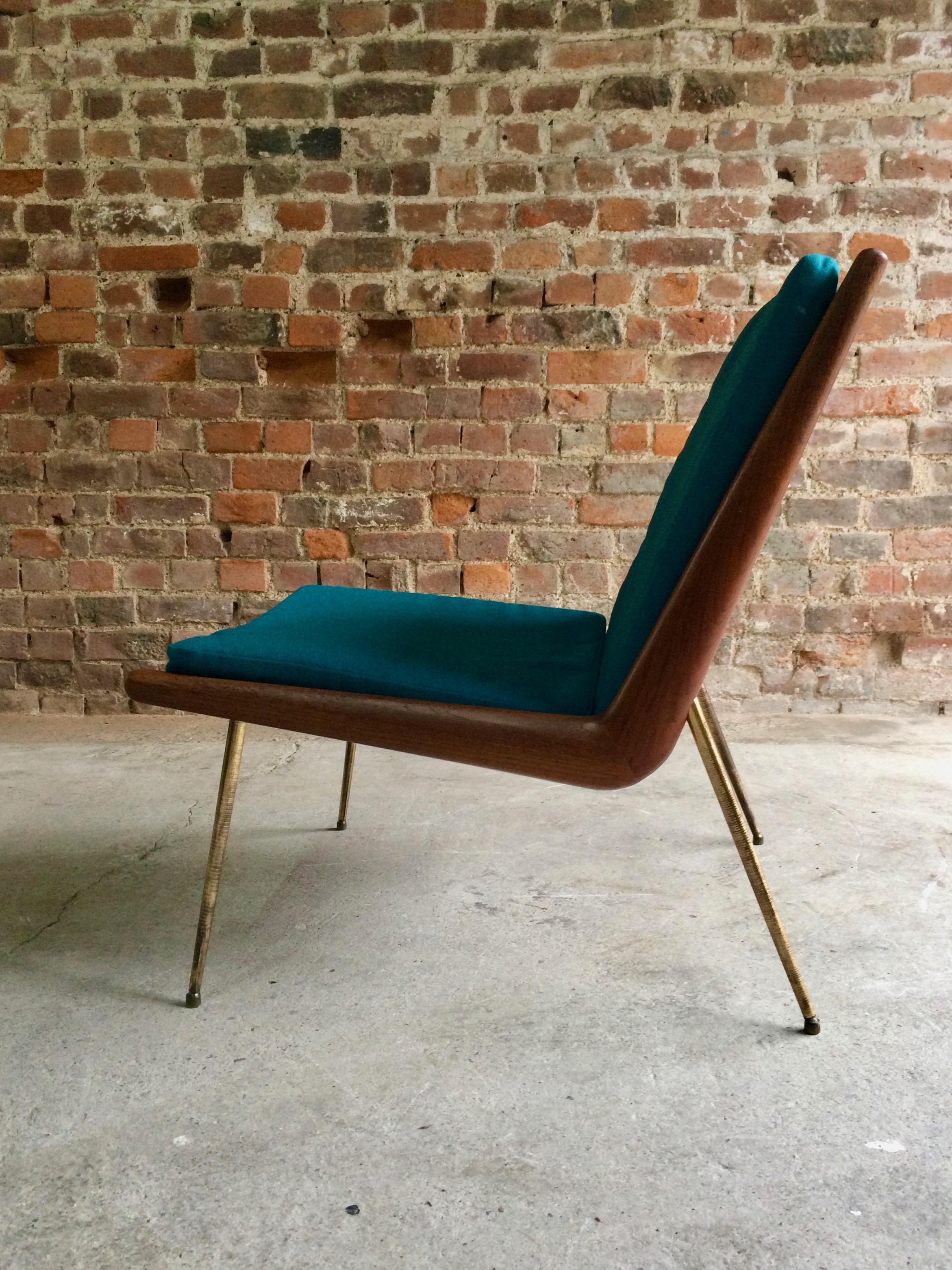 Mid-20th Century Boomerang Chair Peter Hvidt & Orla Molgaard Nielsen by France & Son 1950s No.2
