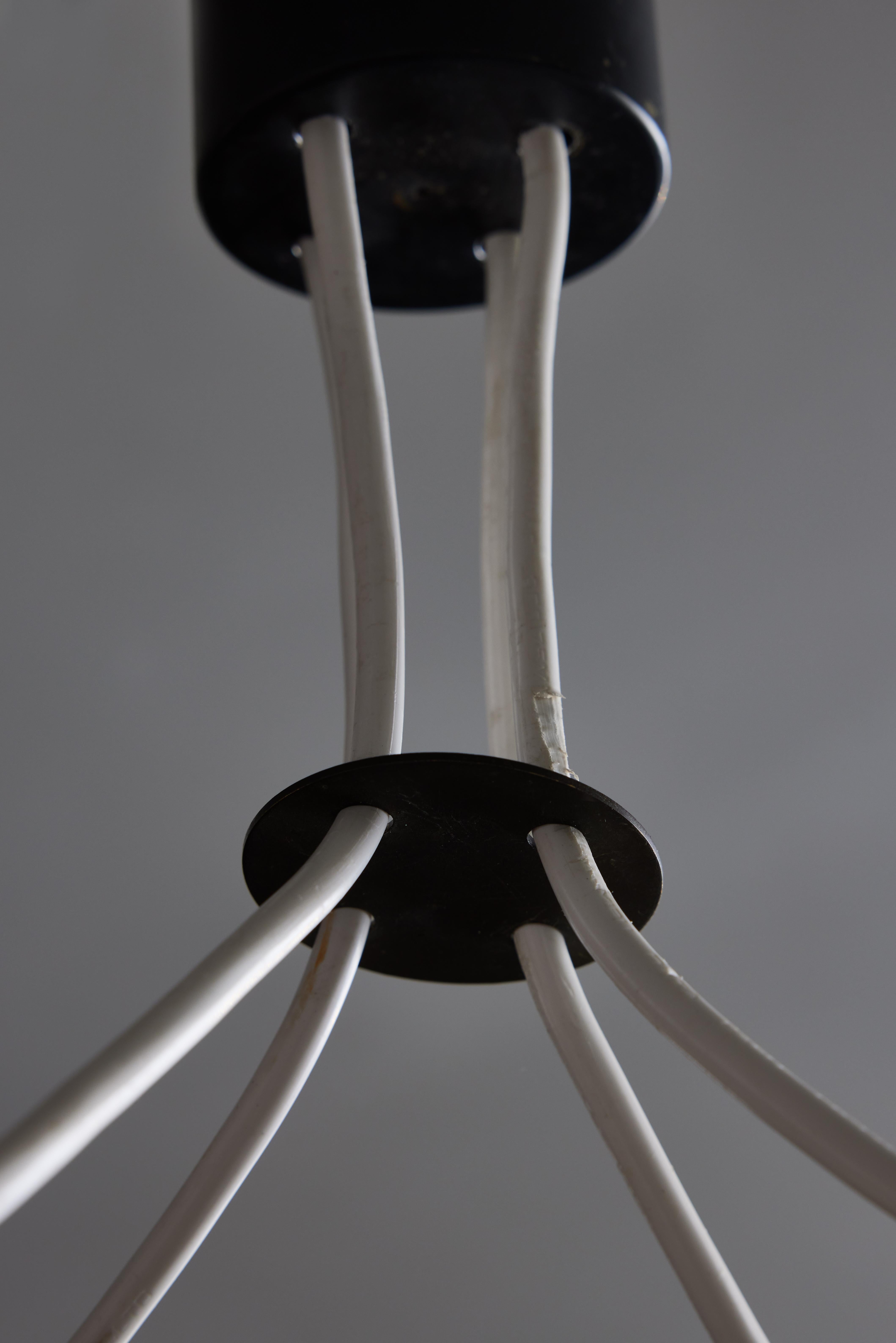 Boomerang Chandelier by Rispal In Good Condition For Sale In Saint-Ouen, IDF