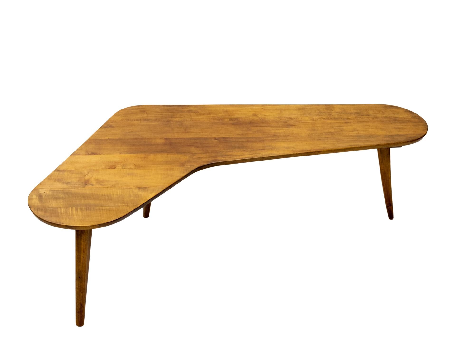 vintage boomerang table