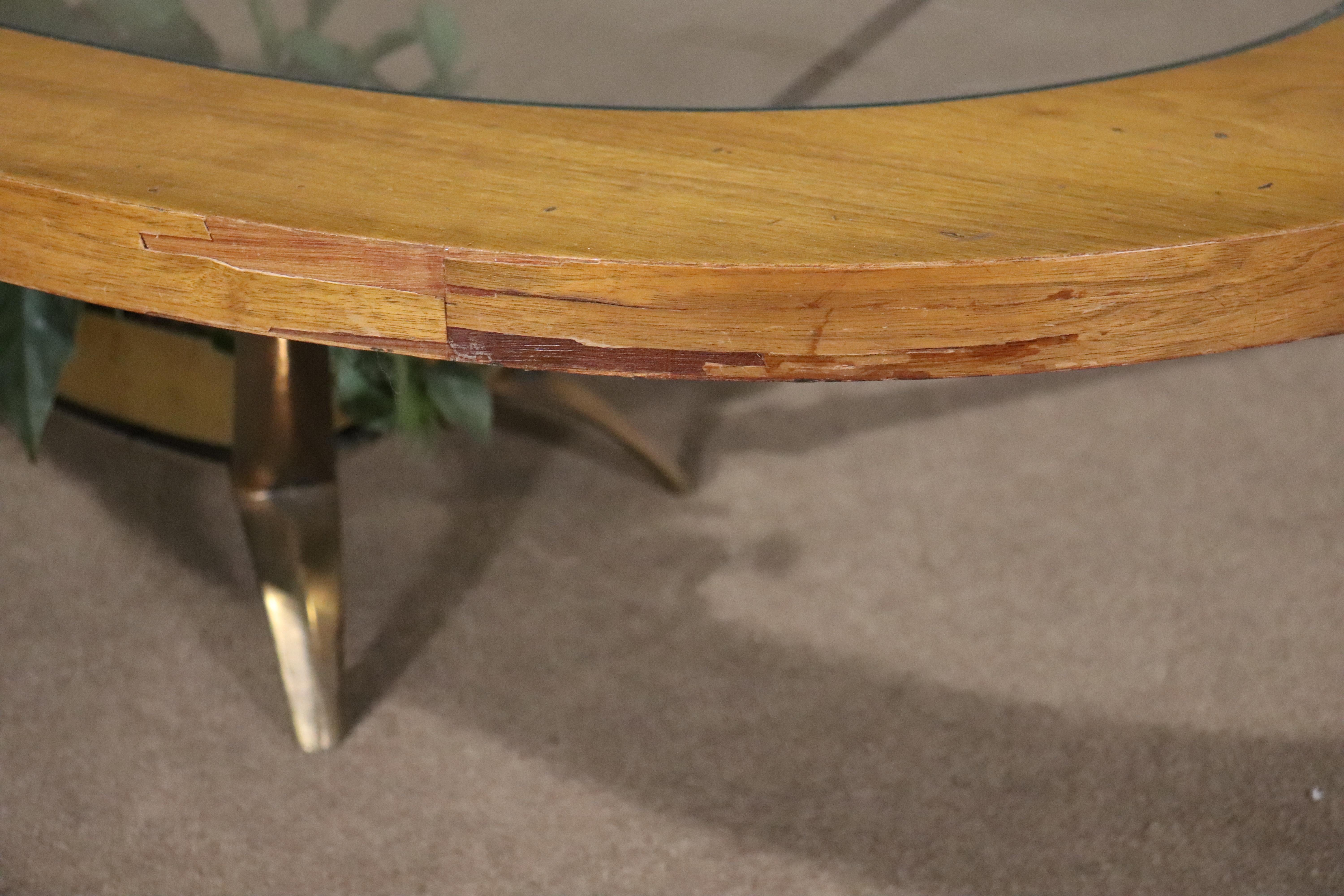 Boomerang Coffee Table In Good Condition For Sale In Brooklyn, NY