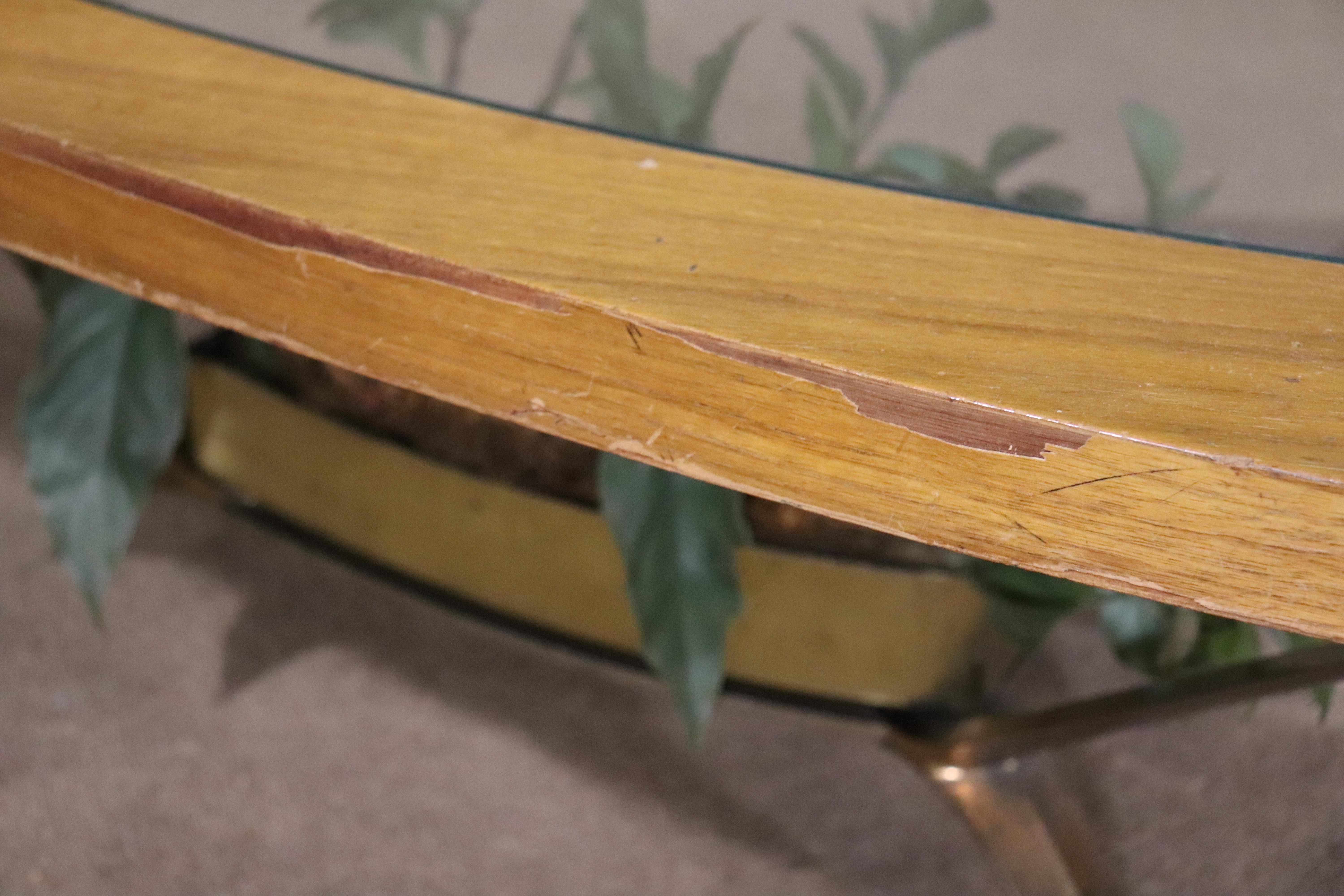 20th Century Boomerang Coffee Table For Sale