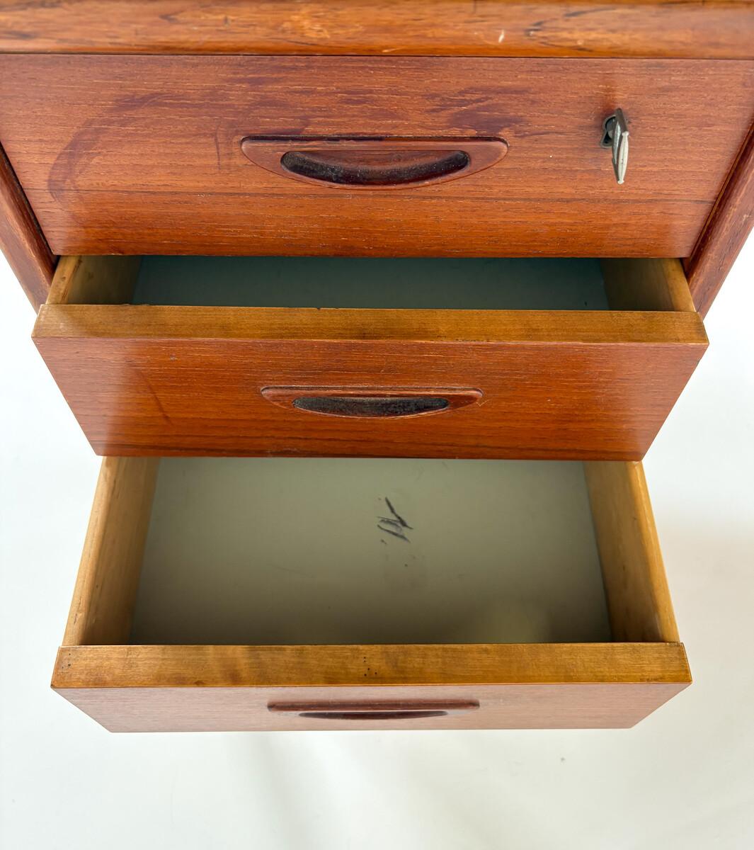 Bureau Boomerang A10 par Göran Strand pour Lelangs Möbelfabrik, 1960s en vente 5