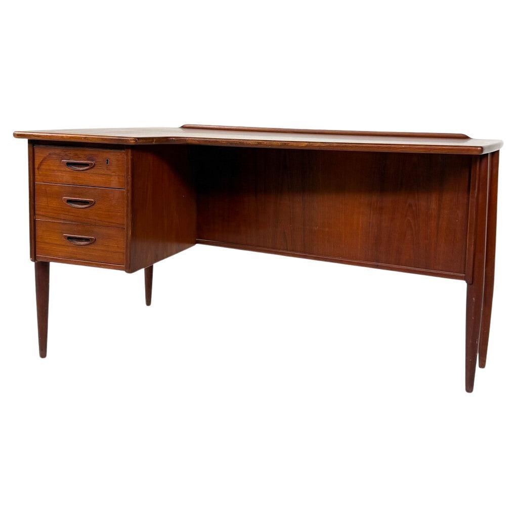 Bureau Boomerang A10 par Göran Strand pour Lelangs Möbelfabrik, 1960s en vente