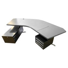 Vintage Boomerang Desk by Osvaldo Borsani for Tecno Milano, 1950s Italy
