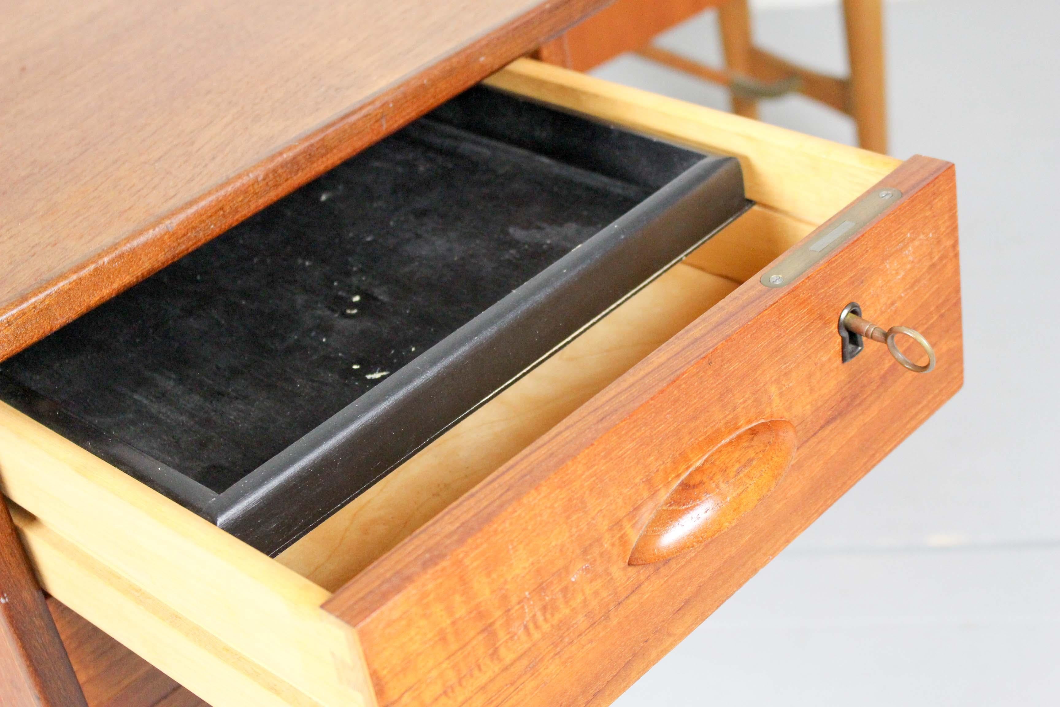 Danish Boomerang Desk by Peter Løvig Nielsen for Hedensted Møbelfabrik, 1950s