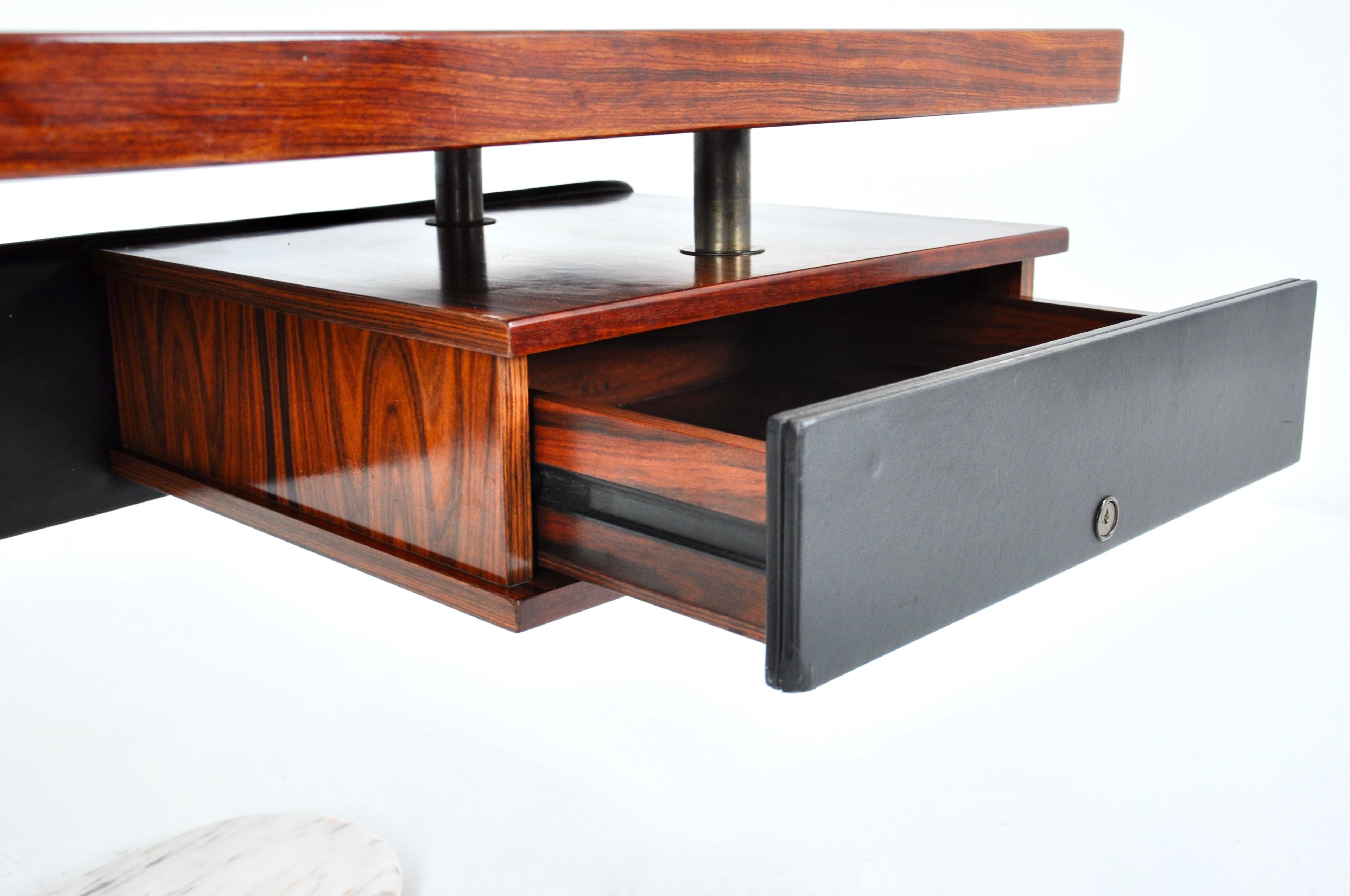 Boomerang desk by Renzo Schirolli, 1960s 1