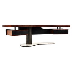 Boomerang desk by Renzo Schirolli, 1960s
