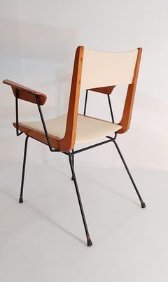 Boomerang Desk Chair by Carlo Ratti, 1950s