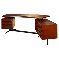 “Boomerang” executive desk Borsani style, Italy, 1960s