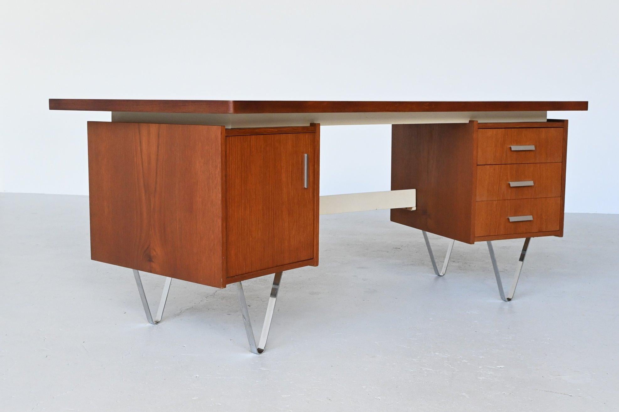 Mid-Century Modern Boomerang Floating Desk Tijsseling, the Netherlands, 1960