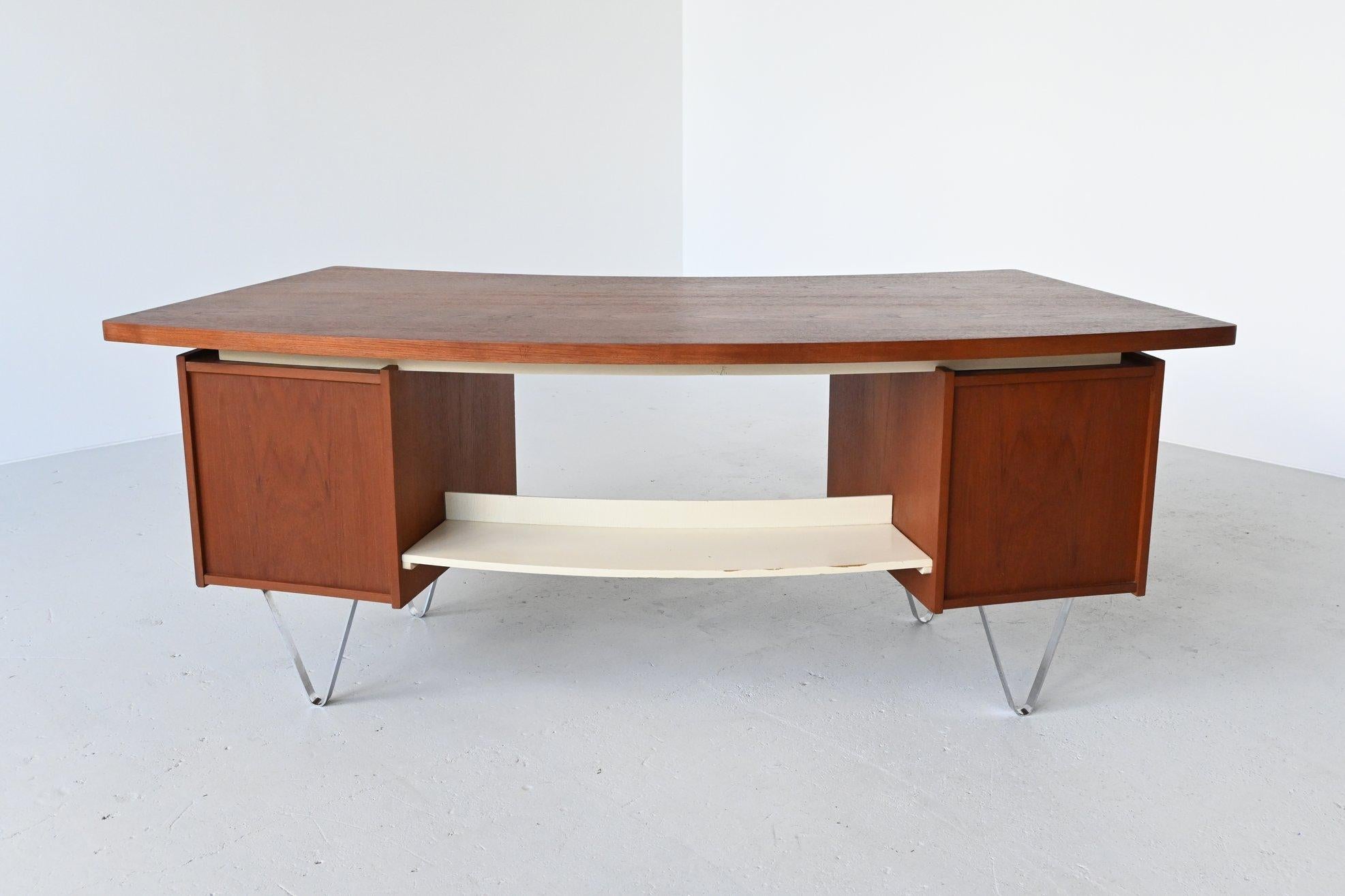 Dutch Boomerang Floating Desk Tijsseling, the Netherlands, 1960