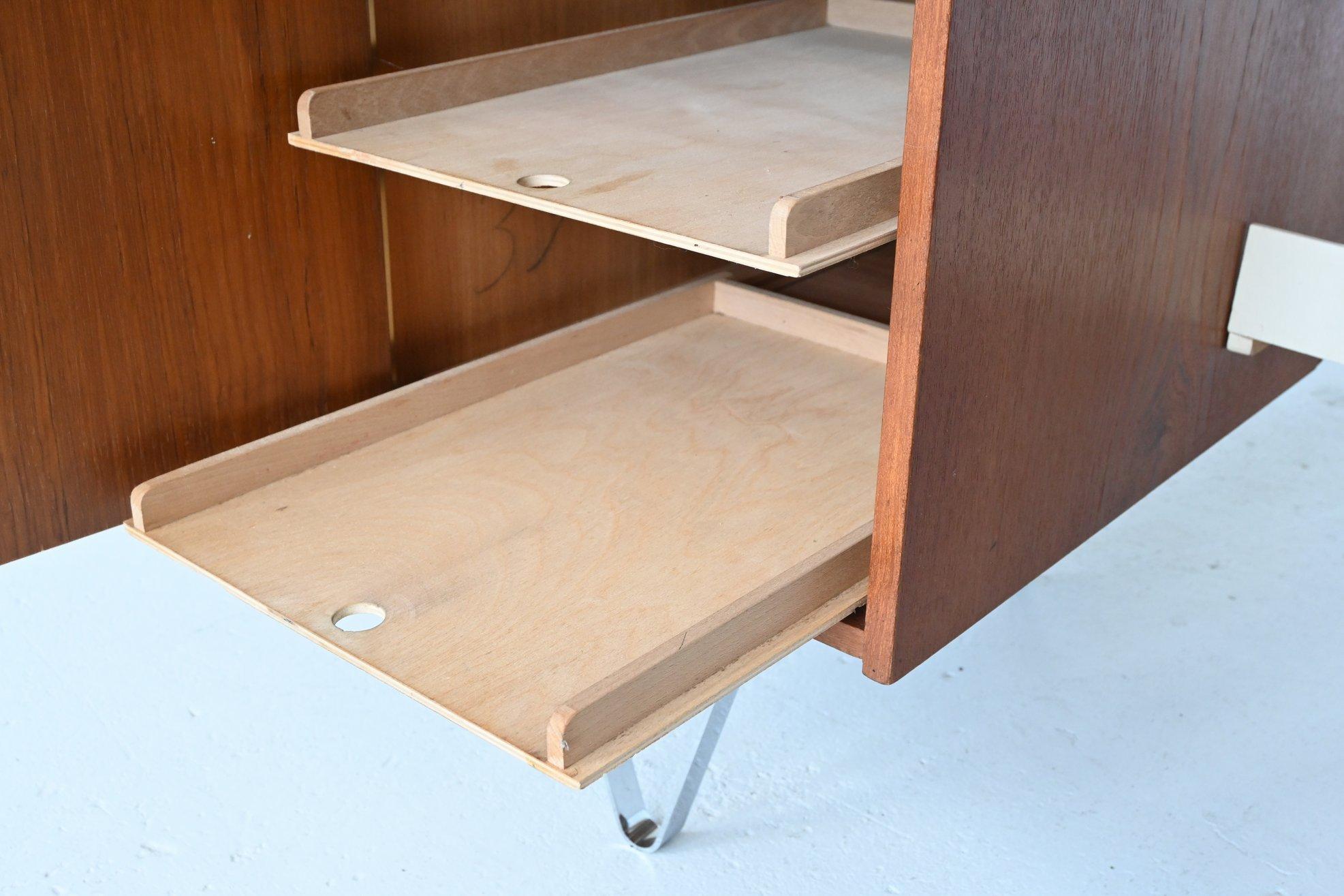 Mid-20th Century Boomerang Floating Desk Tijsseling, the Netherlands, 1960