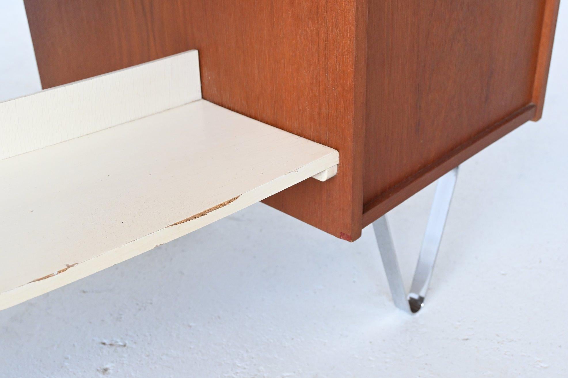 Metal Boomerang Floating Desk Tijsseling, the Netherlands, 1960