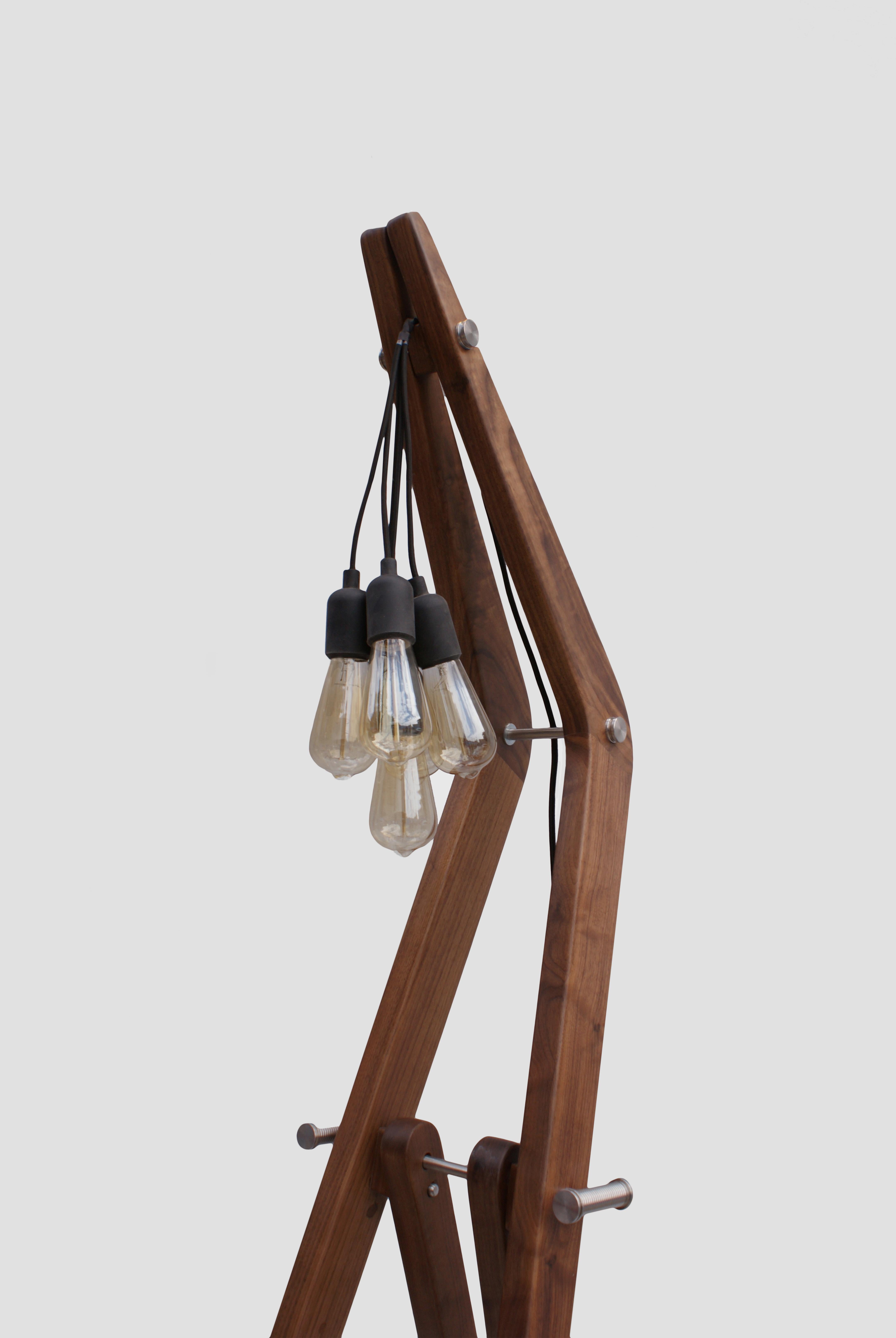 Mexican Boomerang Floor Lamp by Arturo Verástegui For Sale