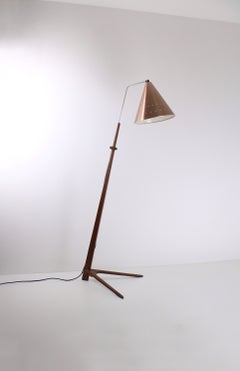 Boomerang floor lamp by Nigel Walters for Hagoort, C. 1958