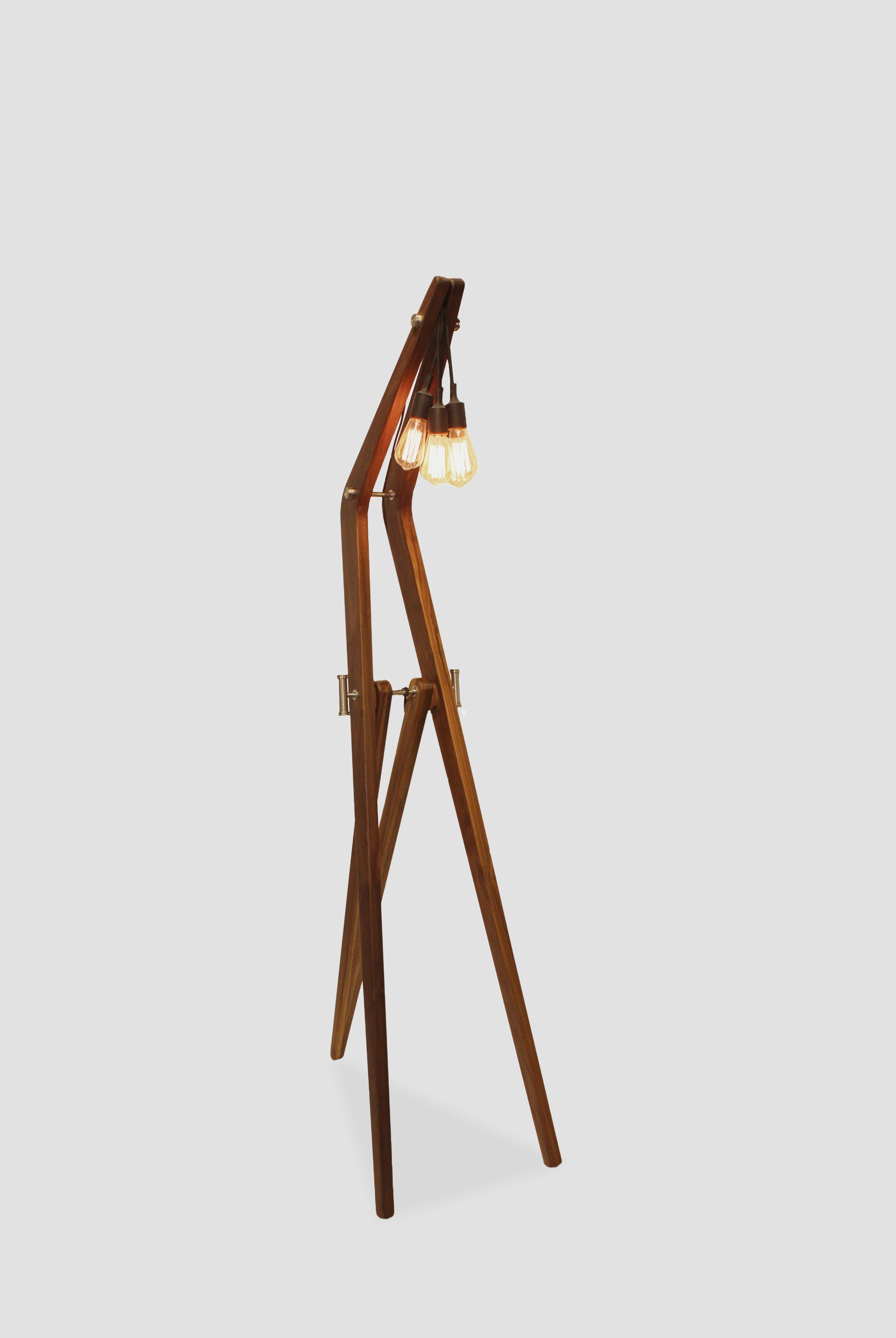 Mid-Century moderno Lampada da terra Boomerang in vendita