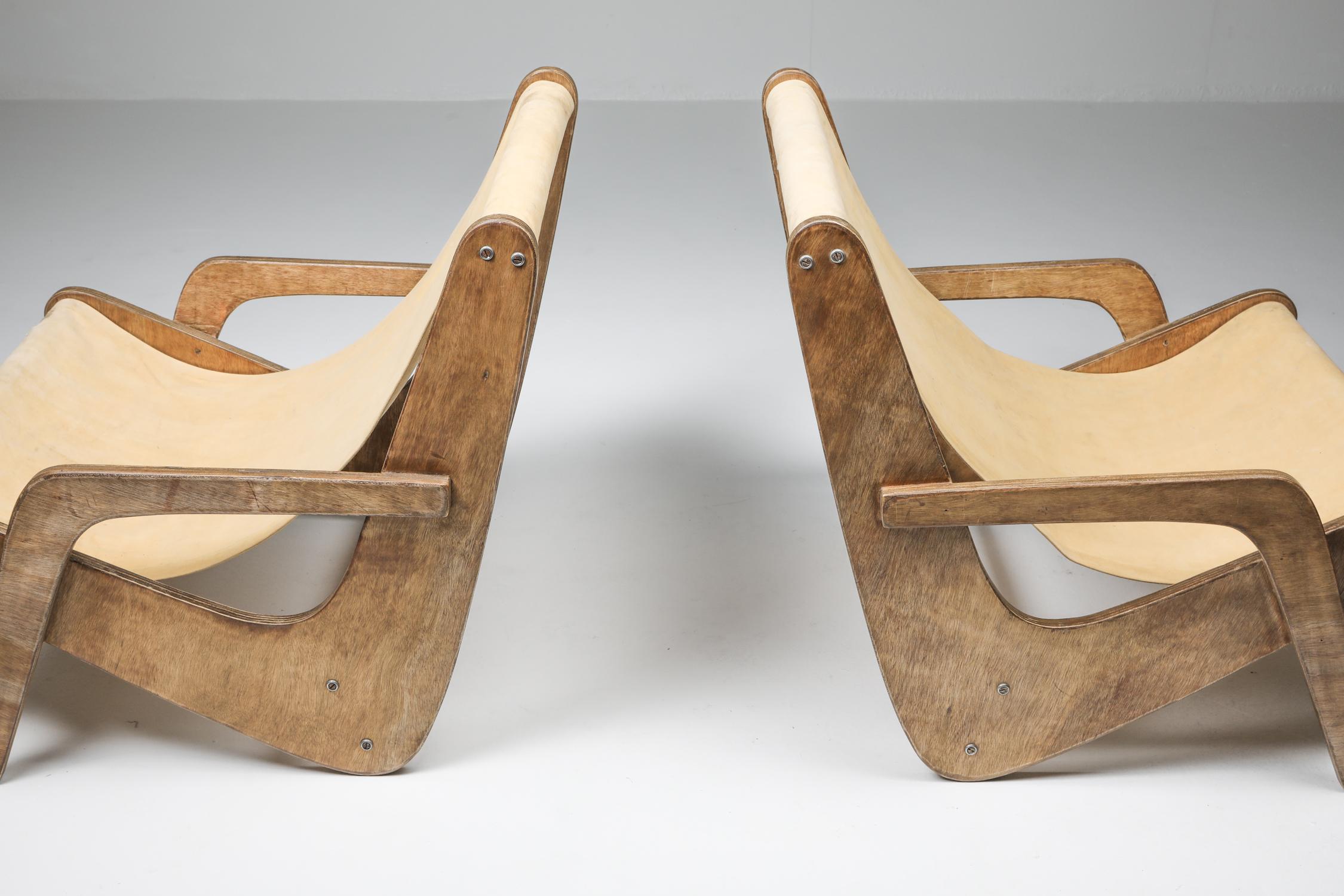 Boomerang Lounge Chairs by Zanine Caldas 4