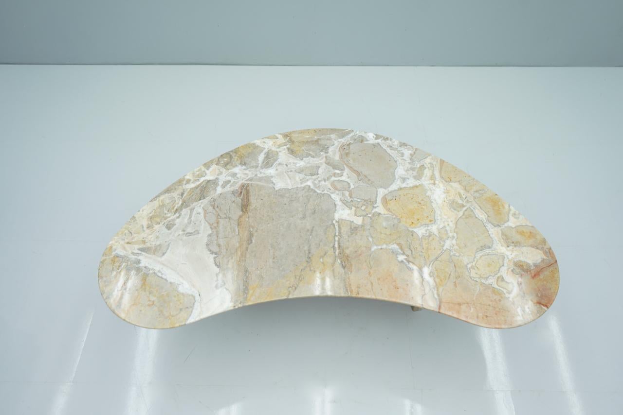 Boomerang Marble Coffee Table Stone, 1950s In Good Condition In Frankfurt / Dreieich, DE