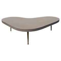 Boomerang Shaped Cork Coffee Table