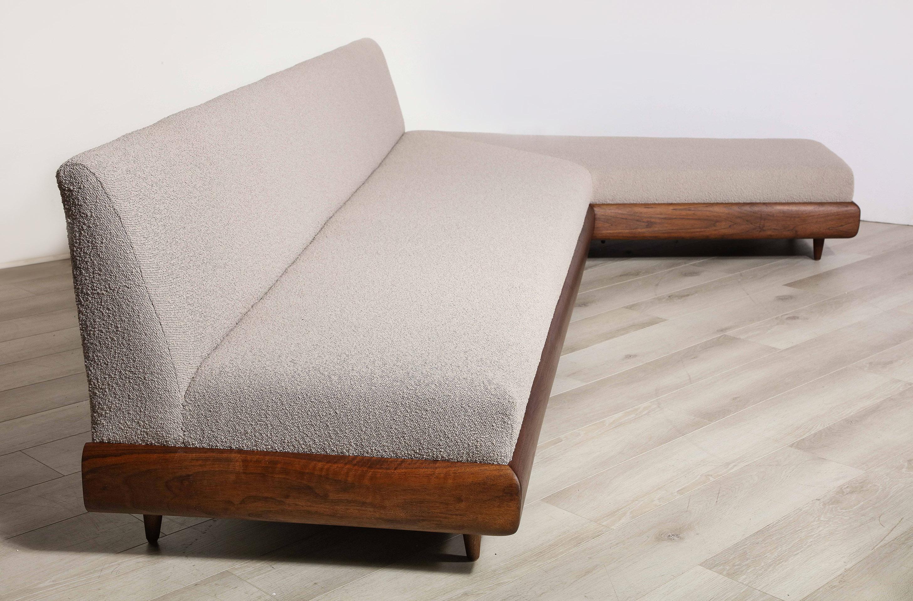 20th Century Boomerang Sofa by Adrian Pearsall For Sale