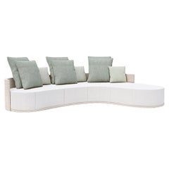 Boomerang Sofa with Corner by Piegatto, a Sculptural Sofa