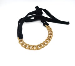 Boon Chunky Yellow Sapphire 18 Karat Gold Curb Chain Link Bracelet