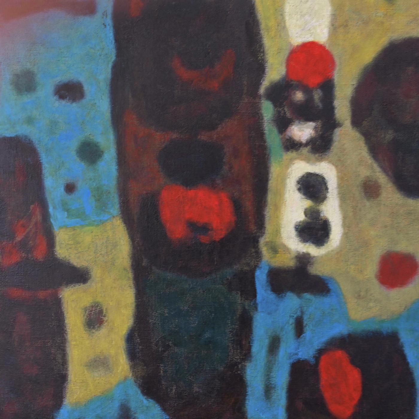 Abstrakte Kunst, Ölgemälde, BOON Willem (1902-1982) (Niederländisch) im Angebot