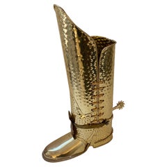 Vintage Boot-Form Umbrella Holder