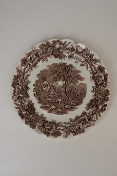 Booth's "British Scenery" Dinner Plates  Set of 2 1920s
