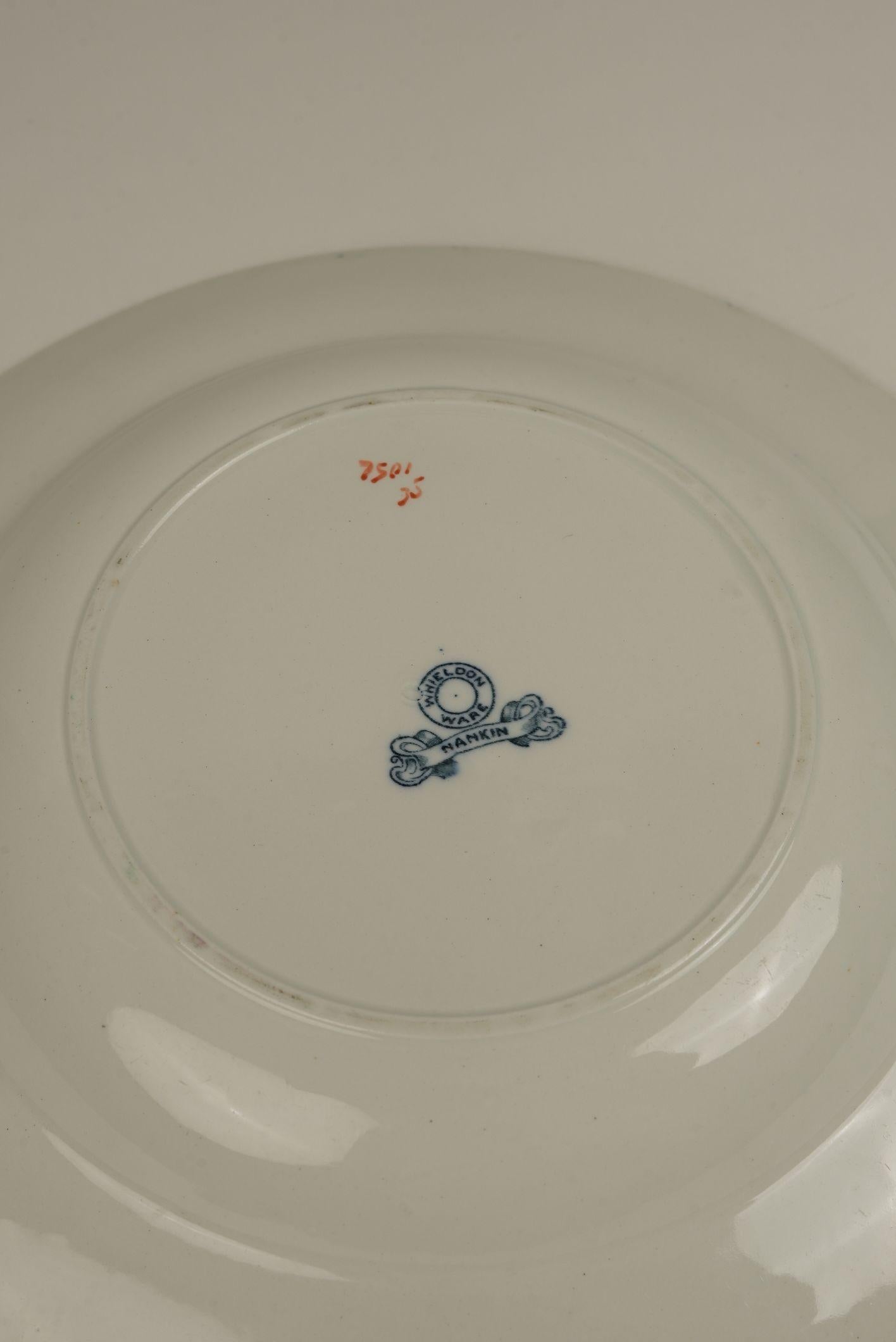 Booths 'Nankin' Floral Bowls – Whieldon Ware  Set of 3 In Good Condition For Sale In Worcester Park, GB