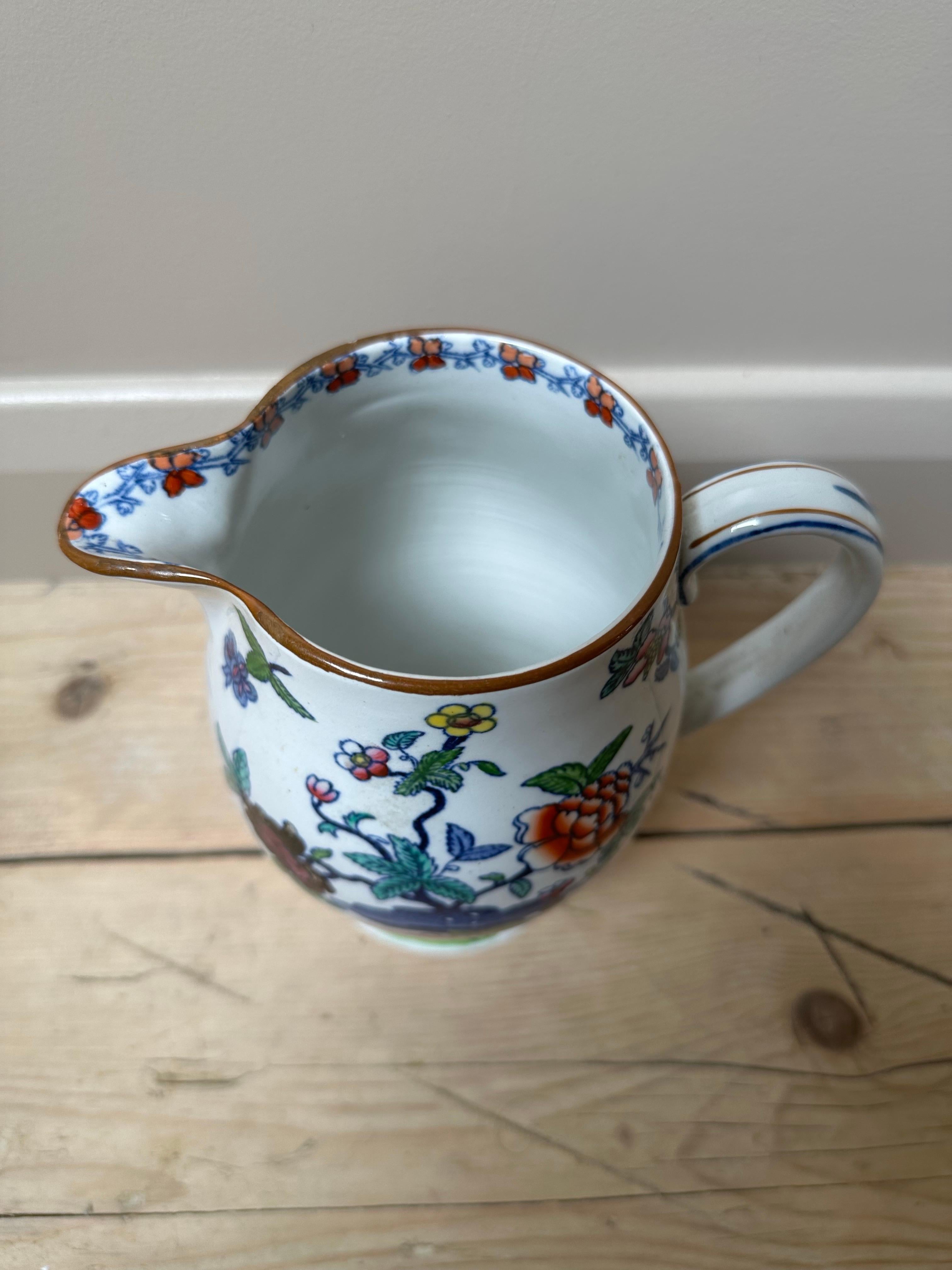 Booths,  Set de bols et de pichets à motif 'Pompadour', début des années 1900 en vente 7