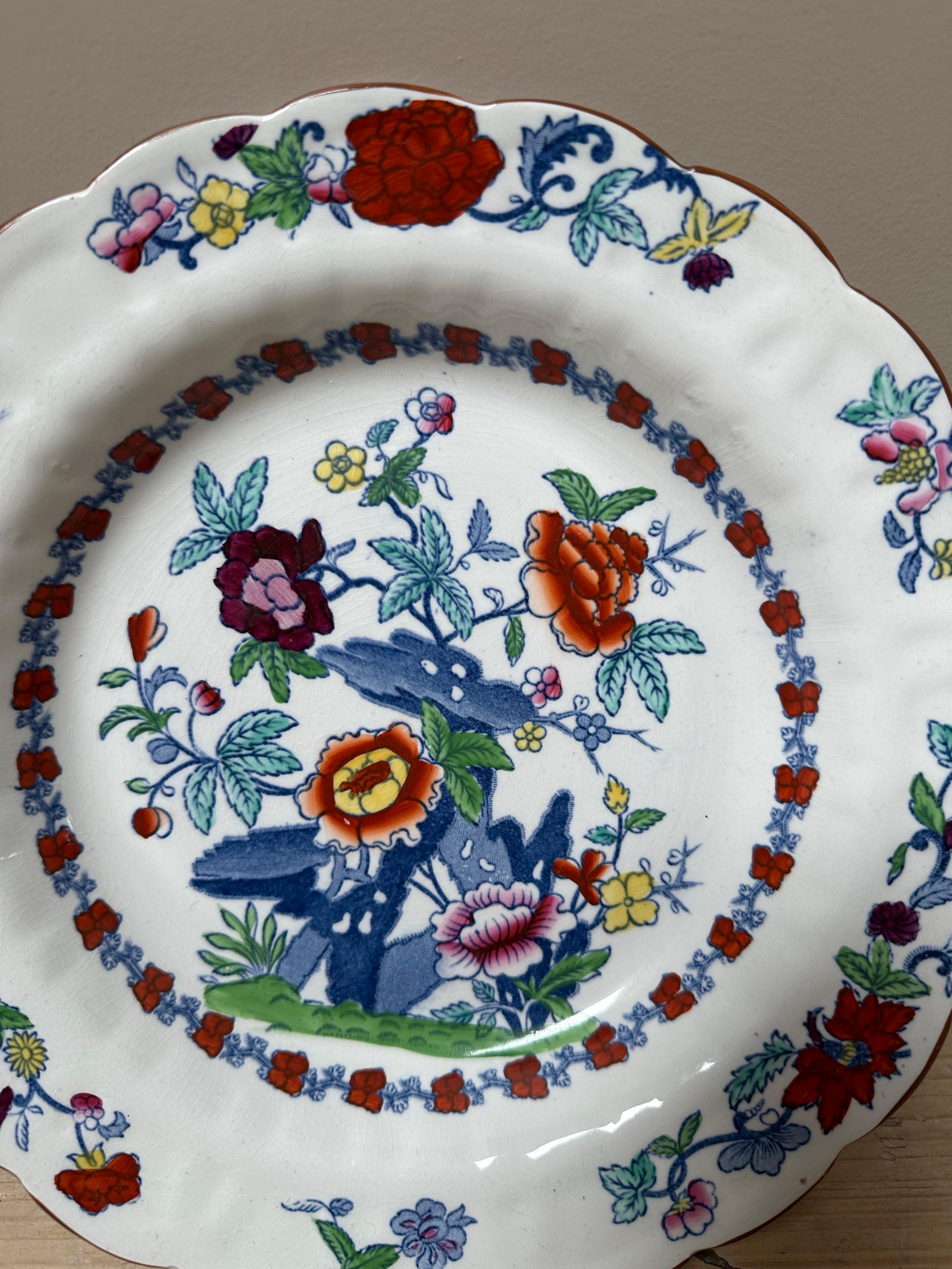Booths,  Set de bols et de pichets à motif 'Pompadour', début des années 1900 en vente 1