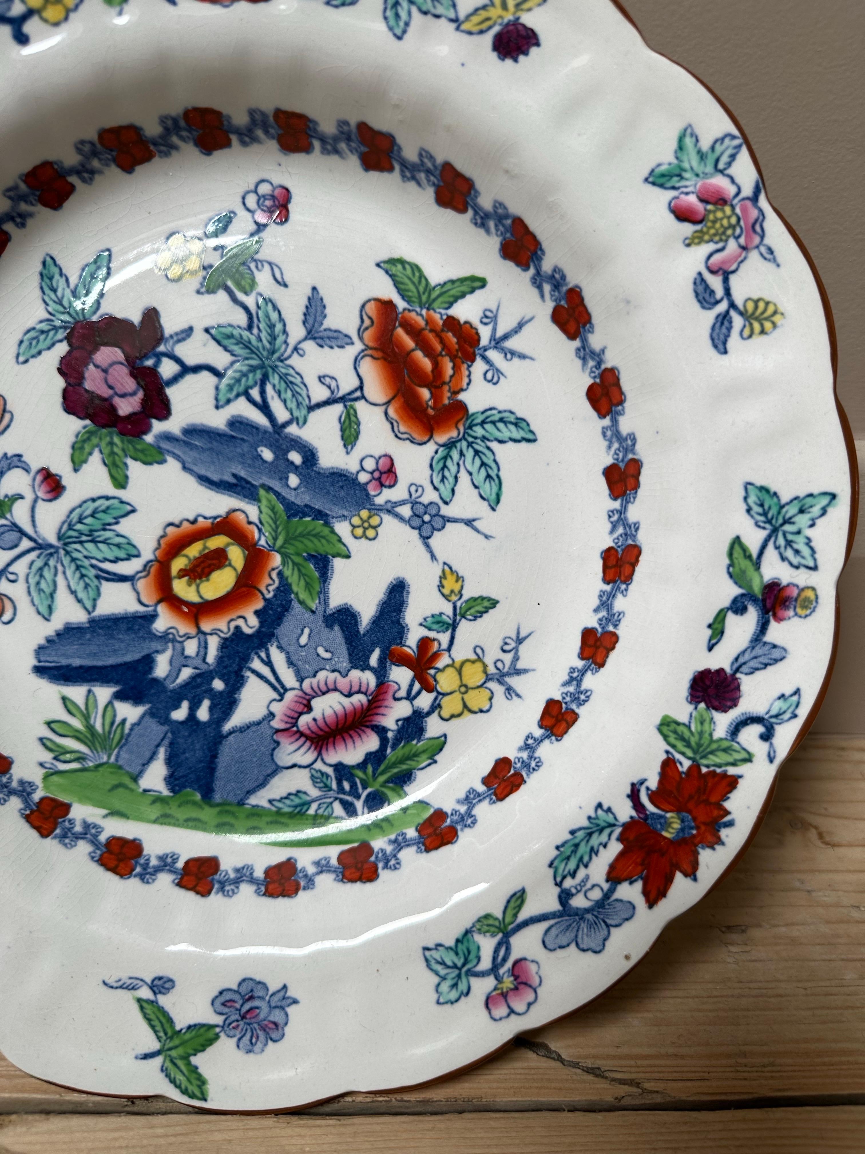 Booths,  Set de bols et de pichets à motif 'Pompadour', début des années 1900 en vente 2