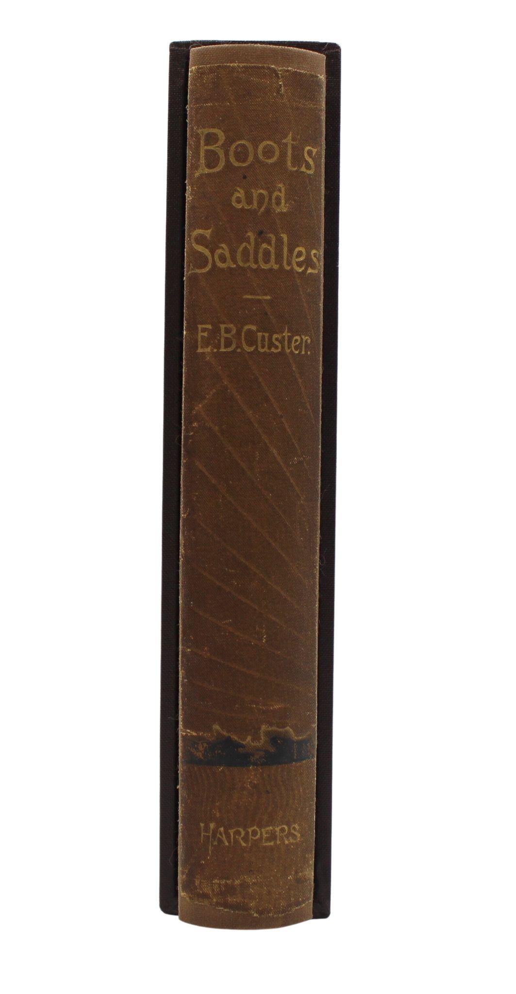 Boots and Saddles by Elizabeth B. Custer, First Edition, 1885 For Sale 7