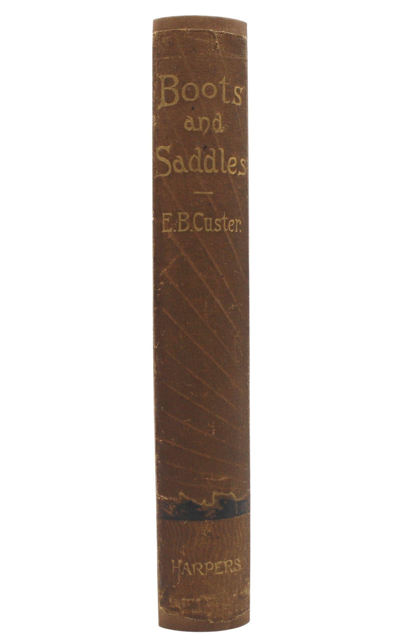 Boots and Saddles by Elizabeth B. Custer, First Edition, 1885 For Sale 8