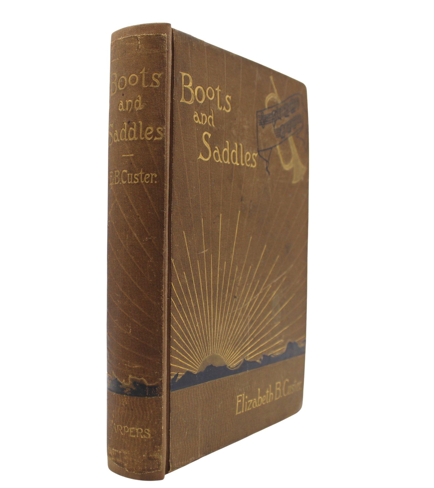 Boots and Saddles by Elizabeth B. Custer, First Edition, 1885 For Sale 9