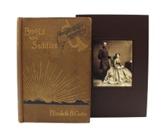Boots and Saddles by Elizabeth B. Custer, First Edition, 1885