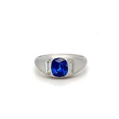 Bora & Co AGL & GIA Certified 1.56ct Kashmir Sapphire Ring