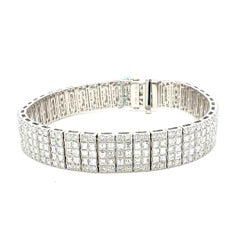Bora & Co Invisible Illusion Princess Cut Diamond Bracelet